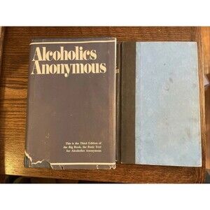 AA Recovery Book Lot Alcoholics Anonymous Big Book Twelve Steps And Traditions